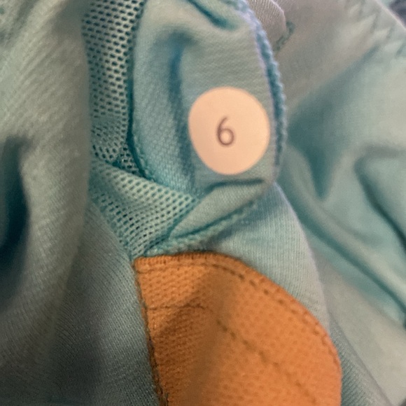 Lululemon Run: Catch Me Tank Top Running Workout Yoga Blue Stripes Size 6 EUC - Picture 7 of 11